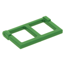 LEGO ablak 1x2x3, zöld (60608)