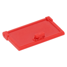 LEGO ajtó 1×2×3, piros (60614)