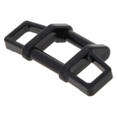 LEGO rúd 1×4×1 2/3 (hűtőrács/lökhárító), fekete (35654)  --- Debrecenben raktáron!