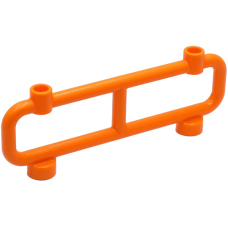 LEGO korlát 1×8×2, narancssárga (2486)