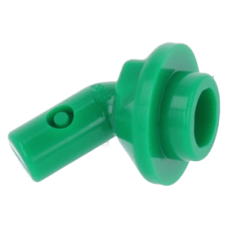 LEGO rúd fogantyú végén bütyökkel, zöld (65578)