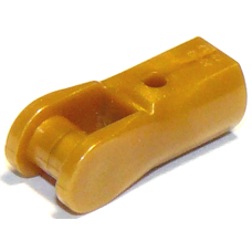 LEGO rúdtartó fogantyúval, gyöngyház arany (23443)