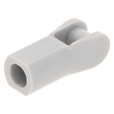 LEGO rúdtartó fogantyúval , világosszürke (23443)