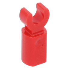 LEGO rúdtartó fogóval, piros (11090)