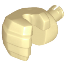 LEGO kézfej jobbos nagyméretű, sárgásbarna (10126)