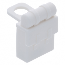 Eredeti, új LEGO hátizsák, fehér (2524) - viselhető kiegészítő a minifigurákhoz