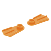 LEGO békatalp 2 darab, narancssárga (2599)