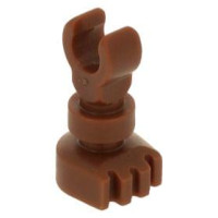 LEGO csontváz láb, vörösesbarna (6266)