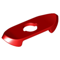 LEGO vállvédő páncél (Ninjago), piros (41637)