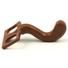 Eredeti, új LEGO macska/majom jelmez farok, vörösesbarna (15504) - viselhető kiegészítő a minifigurákhoz