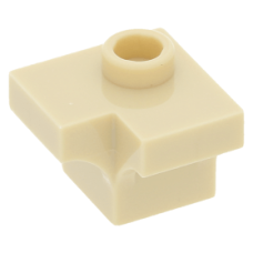 LEGO boltív 2x2 sarok tetején bütyökkel, sárgásbarna (38585)