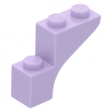 LEGO boltív 1×3×2, levendulalila (88292)