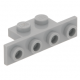 LEGO fordító elem 1×2 - 1×4, világosszürke (2436/28802)