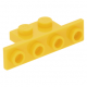 LEGO fordító elem 1×2 - 1×4, sárga (28802/2436)