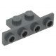 LEGO fordító elem 1×2 - 1×4, sötétszürke (2436/28802)