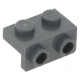 LEGO fordító elem 1×2 - 1×2, sötétszürke (99781)