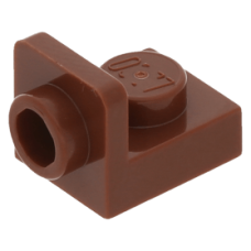 LEGO fordító elem 1x1 - 1x1 fordított, vörösesbarna (36840)