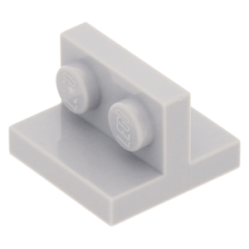 LEGO fordító elem 2 x 2 - 1 x 2 középen, világosszürke (41682)