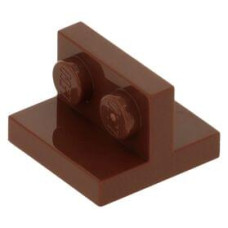 LEGO fordító elem 2 x 2 - 1 x 2 középen, vörösesbarna (41682)