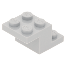 LEGO fordító elem 3 x 2 x 1 1/3, világosszürke (18671/73562)