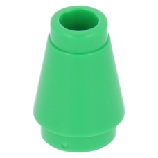 LEGO kúp 1x1, világoszöld (4589)