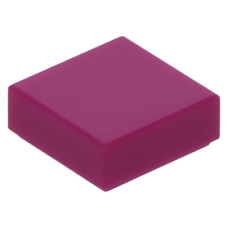 LEGO csempe 1×1, bíborvörös (3070b)