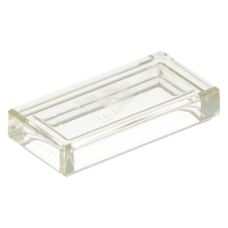 LEGO csempe 1x2, átlátszó (3069b)