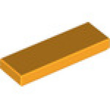 LEGO csempe 1×3, világos narancssárga (63864)