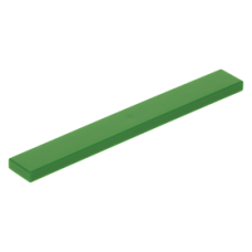 LEGO csempe 1×8, zöld (4162)