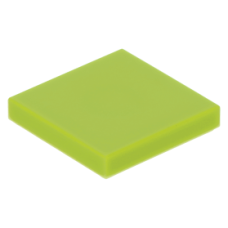 LEGO csempe 2×2, lime (3068b)