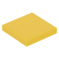 LEGO csempe 2×2, sárga (3068b)