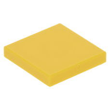 LEGO csempe 2×2, sárga (3068b)