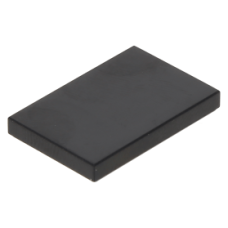 LEGO csempe 2x3, fekete (26603)