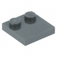 LEGO csempe 2×2 tetején 2 db bütyökkel, sötétszürke (33909)