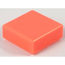 LEGO csempe 1×1, korall (3070b)