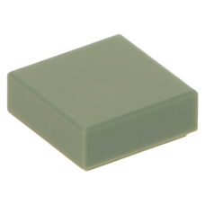 LEGO csempe 1×1, homokzöld (3070b)