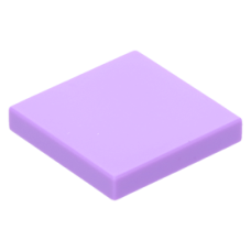 LEGO csempe 2×2, közép levendulalila (3068b)