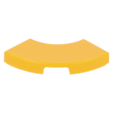 LEGO csempe íves sarok 2×2 (macaroni), világos narancssárga (27925)