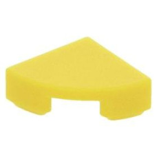 LEGO csempe 1×1 kerek negyed kör, sárga (25269)