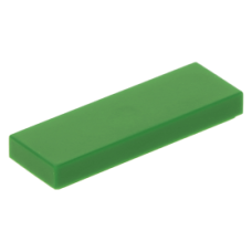 LEGO csempe 1×3, zöld (63864)