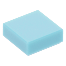 LEGO csempe 1×1, közép azúrkék (3070b)