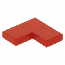 LEGO csempe 2×2 sarok, piros (14719)