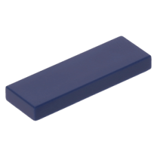 LEGO csempe 1×3, sötétkék (63864)