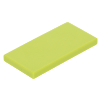 LEGO csempe 2×4, lime (87079)