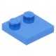 LEGO csempe 2×2 tetején 2 db bütyökkel, kék (33909)