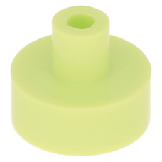 LEGO csempe 1×1 kerek fogóval, sárgászöld (20482)