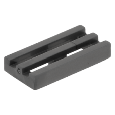 LEGO csempe 1×2 rácsozott, matt ezüst (2412)