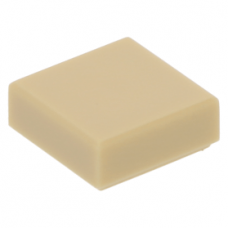 LEGO csempe 1x1, sárgásbarna (3070b)