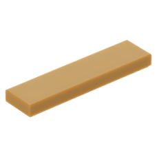 LEGO csempe 1×4, középsötét testszínű (2431)