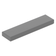 LEGO csempe 1x4, sötétszürke (2431)